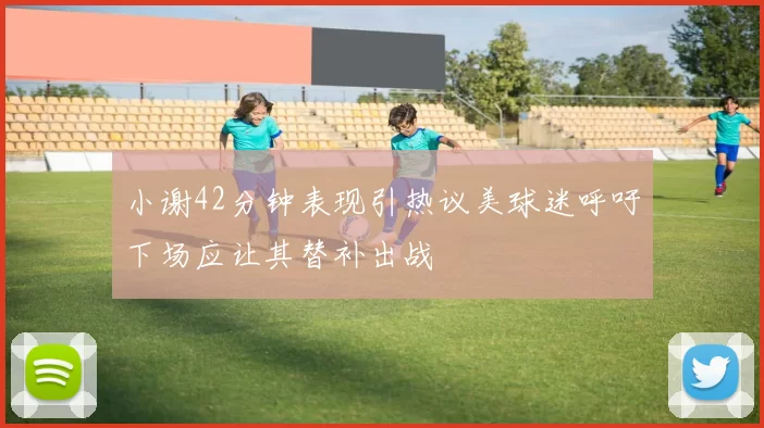 小谢42分钟表现引热议美球迷呼吁下场应让其替补出战